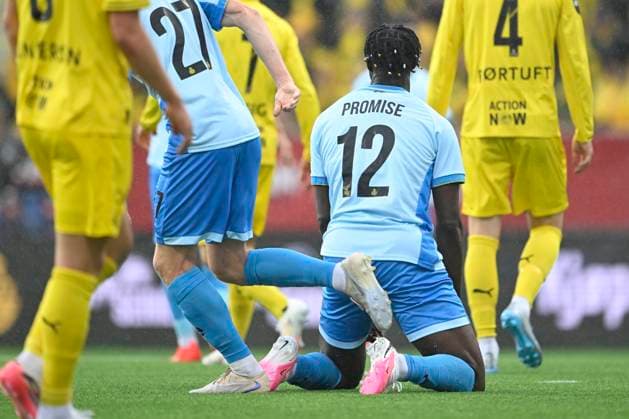 Bodo Glimt v Royale Union Saint-Gilloise - UEFA Champions League BODO, NORWAY - AUGUST 11 : David Promise Oluwatobi forward of Royale Union Saint-Gilloise missing an opportunity during the UEFA Champions League 2026 27 third qualifying round second leg between Bodo Glimt and Royale Union Saint-Gilloise on August 11, 2026 in Bodo, Norway, 11 08 2026 Bodo Norway  Copyright: xNicoxVereeckenx