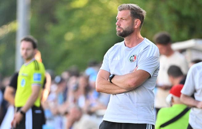 11.08.2026 - Fussball - Saison 2026 2027 - BFV - Toto-Pokal : FC Wendelstein - TSV 1860 München ( Löwen ) - - xwoxzix - Dirk Wagler (Trainer FC Wendelstein ) *** August 11, 2026 Soccer Season 2026–2027 BFV Toto Cup FC Wendelstein TSV 1860 Munich Lions xwoxzix Dirk Wagler, Coach of FC Wendelstein