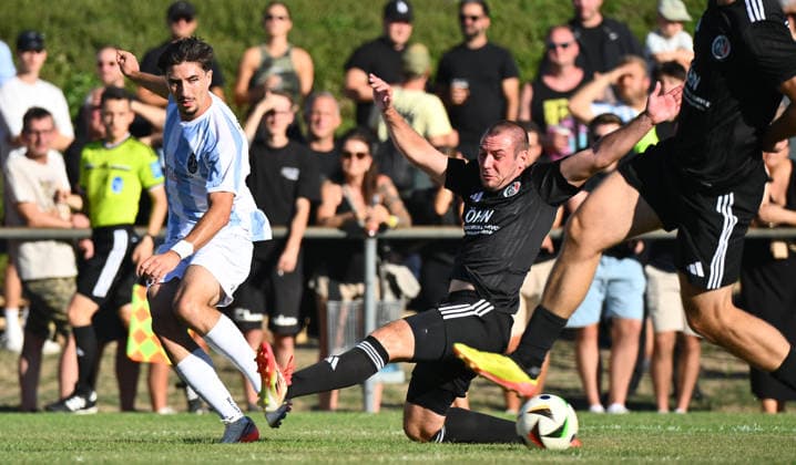 11.08.2026 - Fussball - Saison 2026 2027 - BFV - Toto-Pokal : FC Wendelstein - TSV 1860 München ( Löwen ) - - xwoxzix - Cristian Leone (17, TSV 1860 München ) Carlos Schepl (4, FC Wendelstein ) *** August 11, 2026 Soccer Season 2026–2027 BFV Toto Cup FC Wendelstein TSV 1860 Munich Löwen xwoxzix Cristian Leone 17, TSV 1860 Munich Carlos Schepl 4, FC Wendelstein