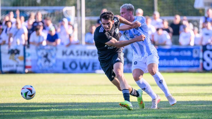 11.08.2026 - Fussball - Saison 2026 2027 - BFV - Toto-Pokal : FC Wendelstein - TSV 1860 München ( Löwen ) - - xwoxzix - Gabriel Merk (16, FC Wendelstein ) Lasse Faßmann Fassmann (33, TSV 1860 München ) *** August 11, 2026 Soccer Season 2026–2027 BFV Toto Cup FC Wendelstein TSV 1860 Munich Lions xwoxzix Gabriel Merk 16, FC Wendelstein Lasse Faßmann Fassmann 33, TSV 1860 Munich