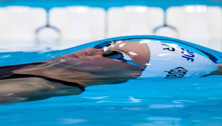 260811 Pauline Mahieu of France competes in women™s 200 meters backstroke swimming final during day twelve of the 2026 European Aquatics Championships on August 11, 2026 in Saint-Denis. Photo: Joel Marklund BILDBYRAN kod JM JM0839 bbeng simning swimming svomming 2026 european aquatics championships em dam *** August 11, 2026: Pauline Mahieu of France competes in the women’s 200-meter backstroke final during day twelve of the 2026 European Aquatics Championships on August 11, 2026 in Saint-Denis. Photo by Joel Marklund. BILDBYRAN code JM JM0839 bbeng swimming 2026 European Aquatics Championships women’s  Copyright: JOELxMARKLUND BB260811JM154