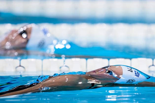 260811 Pauline Mahieu of France competes in women™s 200 meters backstroke swimming final during day twelve of the 2026 European Aquatics Championships on August 11, 2026 in Saint-Denis. Photo: Joel Marklund BILDBYRAN kod JM JM0839 bbeng simning swimming svomming 2026 european aquatics championships em dam *** August 11, 2026: Pauline Mahieu of France competes in the women’s 200-meter backstroke final during day twelve of the 2026 European Aquatics Championships on August 11, 2026 in Saint-Denis. Photo by Joel Marklund. BILDBYRAN code JM JM0839 bbeng swimming 2026 European Aquatics Championships women’s  Copyright: JOELxMARKLUND BB260811JM156