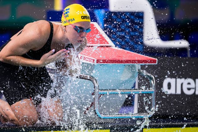 260811 Olivia Klint Ipsa of Sweden in a women™s 100 meters breaststroke swimming semifinal during day twelve of the 2026 European Aquatics Championships on August 11, 2026 in Saint-Denis. Photo: Joel Marklund BILDBYRAN kod JM JM0839 bbeng simning swimming svomming 2026 european aquatics championships em dam Sverige Sweden *** August 11, 2026: Olivia Klint Ipsa of Sweden in the women’s 100-meter breaststroke swimming semifinal on day twelve of the 2026 European Aquatics Championships on August 11, 2026 in Saint Denis. Photo by Joel Marklund, BILDBYRAN, code JM JM0839 bbeng swimming 2026 European Aquatics Championships, women’s, Sweden  Copyright: JOELxMARKLUND BB260811JM166