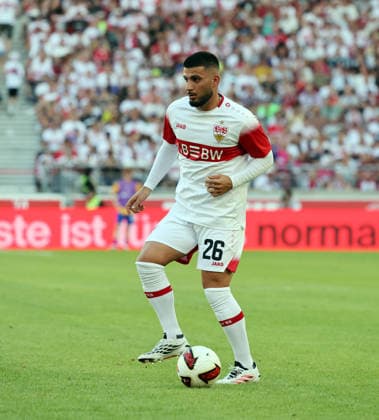 08.08.26 VfB Stuttgart - FC Everton Deutschland, Stuttgart, 08.08.2026, Fussball, Bundesliga, Saison 2026 2027, Testspiel, VfB Stuttgart - FC Everton: Deniz Undav (VfB Stuttgart). *** 08 08 26 VfB Stuttgart FC Everton Germany, Stuttgart, 08 08 2026, Soccer, Bundesliga, Season 2026 2027, Exhibition game, VfB Stuttgart FC Everton Deniz Undav VfB Stuttgart