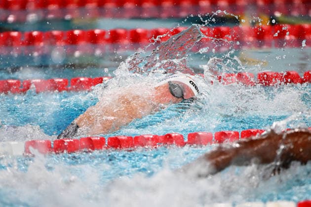 2026-08-11 2026 European Aquatics Championships PARIS, FRANCE - AUGUST 11: Marrit Steenbergen of the Netherlands during 2026 European Aquatics Championships on August 11, 2026 in Paris, France. (Photo by Nikola Krstic BSR Agency) Paris France Content not available for redistribution in The Netherlands directly or indirectly through any third parties. Copyright: xBSRxAgencyx
