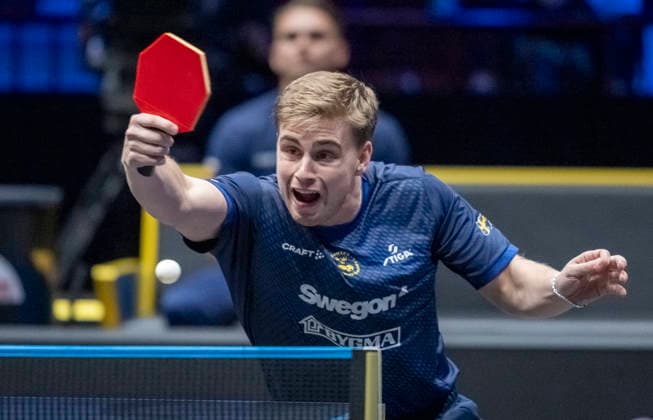 MALMÖ 2026-08-11 Truls Möregard of Sweden in the match against Dimitrij Ovtcharov of Germany in the men s singles first round of the Europe Smash Sweden 2026 Table tennis, Tischtennis tournament at Malmö Arena in Malmö, Sweden, on August 11, 2026. MALMÖ SWEDEN x50090x *** MALMÖ, August 11, 2026 — Truls Möregard of Sweden faced Dimitrij Ovtcharov of Germany in the first round of the men’s singles at the Europe Smash Sweden 2026 table tennis tournament at Malmö Arena in Malmö, Sweden, on August 11, 2026 MALMÖ SWEDEN x50090x  Copyright: xJohanxNilssonx xTTx EUROPE SMASH SWEDEN 2026