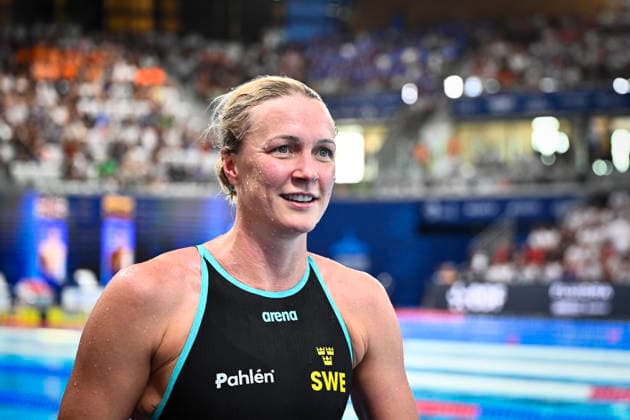PARIS, FRANCE 20260811 Sarah Sjöström wins the women s semi-final in the 50 m butterfly during the European Swimming Championships in Paris. ***The image is included in the SPORTS PACKAGE. For others PAYMENT IMAGE*** PARIS FRANCE x10430x *** PARIS, FRANCE 20260811 Sarah Sjöström wins the women’s semifinal in the 50-meter butterfly at the European Swimming Championships in Paris ***This image is included in the SPORTS PACKAGE. For other images, please contact us for pricing.*** PARIS, FRANCE x10430x  Copyright: xChristinexOlsson TTx SIM EURO 2026 PARIS