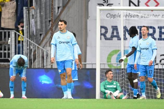 Bodo Glimt v Royale Union Saint-Gilloise - UEFA Champions League BODO, NORWAY - AUGUST 11 : Biondic Mateo forward of Royale Union Saint-Gilloise looking dejected during the UEFA Champions League 2026 27 third qualifying round second leg between Bodo Glimt and Royale Union Saint-Gilloise on August 11, 2026 in Bodo, Norway, 11 08 2026 Bodo Norway  Copyright: xNicoxVereeckenx