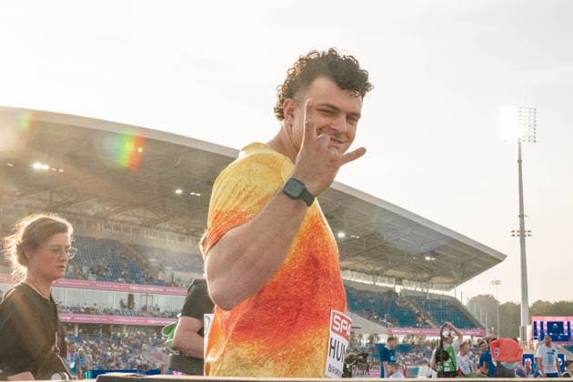 Merlin Hummel (Eintracht Frankfurt, Hammerwurf Maenner), GBR, Leichtathletik, Athletics, European Athletics Championships 2026, Leichtathletik Europameisterschaft 2026, Birmingham 2026, 11.08.2026, GBR, Leichtathletik, Athletics, European Athletics Championships 2026, Leichtathletik Europameisterschaft 2026, Birmingham 2026, 11.08.2026 Birmingham *** Merlin Hummel, Eintracht Frankfurt, Men s Hammer Throw, GBR, Track and Field, Athletics, 2026 European Athletics Championships, 2026 European Track and Field Championships, Birmingham 2026, August 11, 2026, GBR, Track and Field, Athletics, 2026 European Athletics Championships, 2026 European Track and Field Championships, Birmingham 2026, August 11, 2026, Birmingham Copyright: xStefanxMayerx EP_SMR