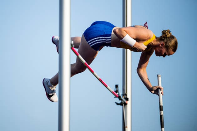 260811 Kajsa Roth of Sweden competes in women™s pole vault qualification during day 2 of the 2026 European Athletics Championships on August 11, 2026 in Birmingham. Photo: Maxim Thore BILDBYRAN kod MT MT1065 friidrott athletics friidrett friidrotts-em em friidretts-em 2026 european athletics championships 2 bbeng *** 260811 Kajsa Roth of Sweden competes in the women’s pole vault qualifying round on Day 2 of the 2026 European Athletics Championships on August 11, 2026 in Birmingham. Photo by Maxim Thore. BILDBYRAN code MT MT1065 track and field athletics friidrett friidrotts em em friidretts em 2026 European Athletics Championships 2 bbeng  Copyright: MAXIMxTHORE BB260811MT062