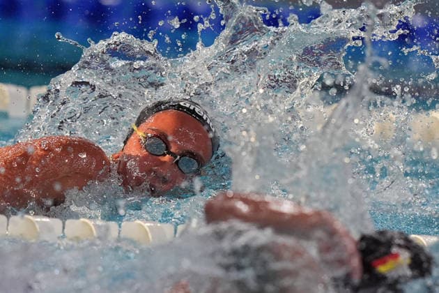 Simona Quadarella gold medal Women s 800m Freestyle the Swimming European Aquatics Championships Paris 2026, Paris, August 11, 2026 .  Copyright: xDavidexSpada LaPressex