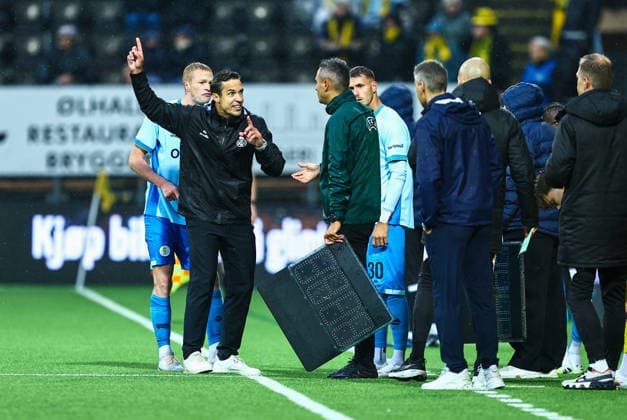 Fotball, Champions League 2025 2026: Bodo Glimt - Union Saint-Gilloise Bodo 20260811. David Hubert under kvalifiseringskampen til Champions League mellom Bodo Glimt og Union Saint-Gilloise pa Aspmyra stadion. Foto: Mats Torbergsen NTB Bodo Norge EDITORIAL USE ONLY. RESTRICTED USE FOR BETTING COMPANIES Ref:_SPOrD1mDLgwBQg.jpg *** Soccer, Champions League 2025–2026 Bodo Glimt vs. Union Saint-Gilloise Bodo, August 11, 2026: David Hubert during the Champions League qualifying match between Bodo Glimt and Union Saint-Gilloise at Aspmyra Stadium. Photo by Mats Torbergsen, NTB, Bodo, Norway. EDITORIAL USE ONLY RESTRICTED USE FOR BETTING COMPANIES  Copyright: xMatsxTorbergsenx xNTBx