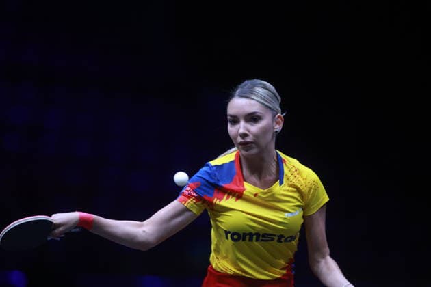 2026 WTT Europe Smash - Sweden - Main Draw Bernadette Szocs of Romania competes against Nina Mittelham of Germany during the Women s Singles Round of 64 at the 2026 Europe Smash at the Malmo Arena in Malmo, Sweden, on August 11, 2026. Malmo Sweden  Copyright: xRemyxGrosx originalFilename:gros-europesm260811_npkRk.jpg