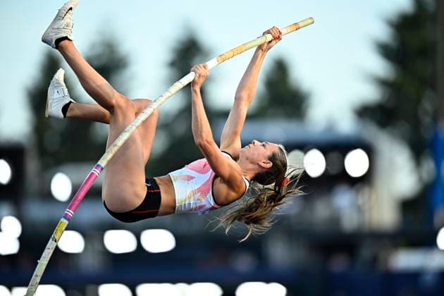 European Athletics Championships Birmingham 2026 - day 2 BIRMINGHAM, ENGLAND - AUGUST 11 : Vekemans Elien (BEL) in action during the pole vault qualifiers on day 2 of the Birmingham 2026 European Athletics Championships on August 11, 2026 in Birmingham, England, 11 08 2026 Birmingham ENGLAND  Copyright: xTomasxSiskx