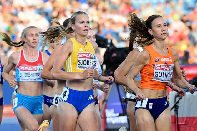 BIRMINGHAM, UNITED KINGDOM 20260811 Sweden s Vera Sjöberg in the women s 5000m final during the European Athletics Championships at Alexander Stadium in Birmingham. *** The image is included in the SPORTS PACKAGE. For others PAY IMAGE. *** BIRMINGHAM UK x10030x *** BIRMINGHAM, UNITED KINGDOM 20260811 Sweden s Vera Sjöberg in the women s 5000m final during the European Athletics Championships at Alexander Stadium in Birmingham *** The image is included in the SPORTS PACKAGE. For other images, please contact us for pricing. *** BIRMINGHAM, UK x10030x  Copyright: xJonasxEkströmer TTx EUROPEAN ATHLETICS CHAMPIONSHIPS 2026