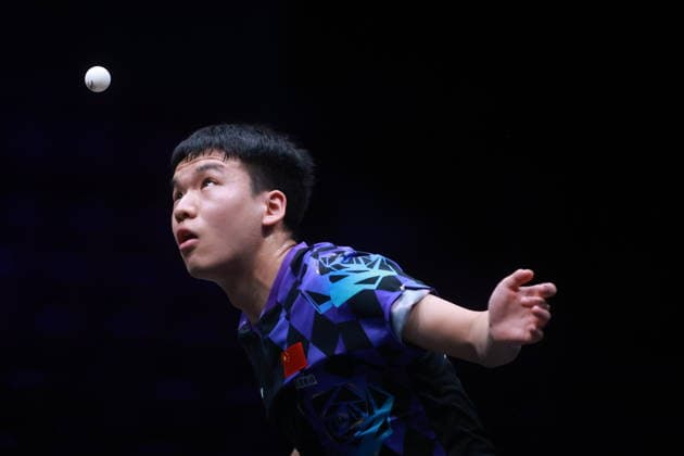 2026 WTT Europe Smash - Sweden - Main Draw Xiang Peng of China competes against Lim Jonghoon of South Korea during the Men s Singles Round of 64 at the 2026 Europe Smash at the Malmo Arena in Malmo, Sweden, on August 11, 2026. Malmo Sweden  Copyright: xRemyxGrosx originalFilename:gros-europesm260811_npHSZ.jpg