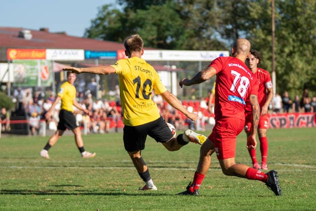 Lukas Stoppel (SG Sonnenhof Großaspach, 10), SSV Schwäbisch Hall vs. SG Sonnenhof Großaspach, Fussball, WFV-Pokal, 3. Runde, 11.08.2026 Schwäbisch Hall Baden-Wuerttemberg Deutschland *** Lukas Stoppel, SG Sonnenhof Großaspach, 10, SSV Schwäbisch Hall vs. SG Sonnenhof Großaspach, Soccer, WFV Cup, 3rd Round, August 11, 2026, Schwäbisch Hall, Baden-Württemberg, Germany Copyright: xkolbert-press PhilipxZieglerx