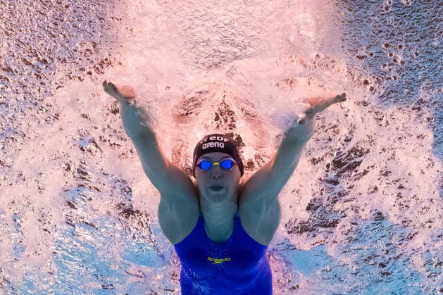 260811 Roos Vanotterdijk of Belgium competes in a women™s 50 meters butterfly swimming semifinal during day twelve of the 2026 European Aquatics Championships on August 11, 2026 in Saint-Denis. Photo: Joel Marklund BILDBYRAN kod JM JM0839 bbeng simning swimming svomming 2026 european aquatics championships em dam *** August 11, 2026: Roos Vanotterdijk of Belgium competes in the women’s 50-meter butterfly swimming semifinal on day twelve of the 2026 European Aquatics Championships on August 11, 2026 in Saint Denis. Photo by Joel Marklund. BILDBYRAN code JM JM0839 bbeng swimming 2026 European Aquatics Championships women’s  Copyright: JOELxMARKLUND BB260811JM208