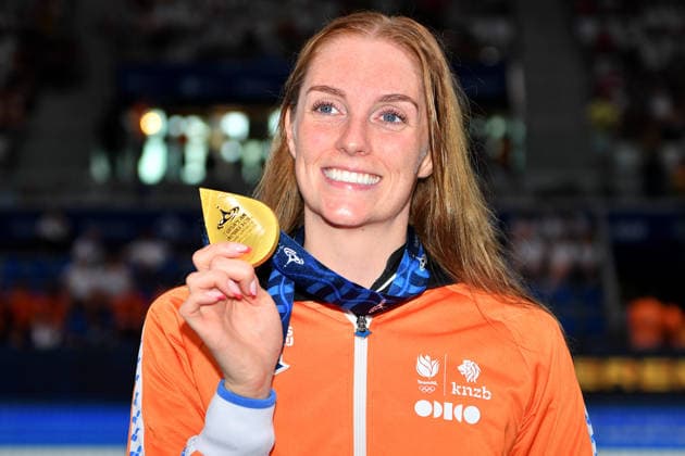 2026-08-11 2026 European Aquatics Championships PARIS, FRANCE - AUGUST 11: Marrit Steenbergen of the Netherlands during 2026 European Aquatics Championships on August 11, 2026 in Paris, France. (Photo by Nikola Krstic BSR Agency) Paris France Content not available for redistribution in The Netherlands directly or indirectly through any third parties. Copyright: xBSRxAgencyx