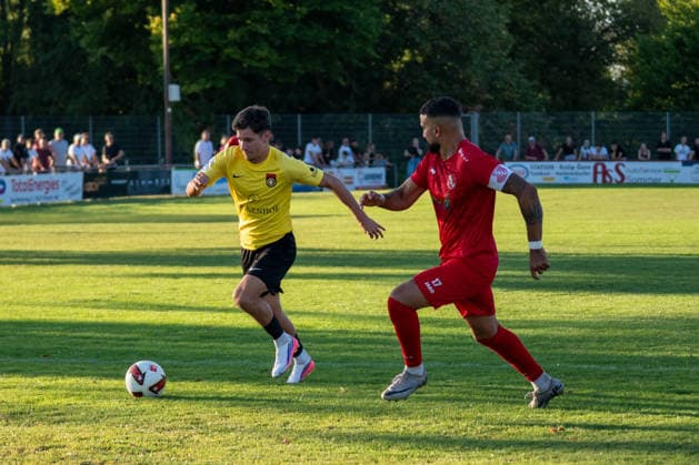 Lorenz Ender (SG Sonnenhof Großaspach, 17), SSV Schwäbisch Hall vs. SG Sonnenhof Großaspach, Fussball, WFV-Pokal, 3. Runde, 11.08.2026 Schwäbisch Hall Baden-Wuerttemberg Deutschland *** Lorenz Ender, SG Sonnenhof Großaspach, 17, SSV Schwäbisch Hall vs. SG Sonnenhof Großaspach, Soccer, WFV Cup, 3rd Round, August 11, 2026, Schwäbisch Hall, Baden-Württemberg, Germany Copyright: xkolbert-press PhilipxZieglerx
