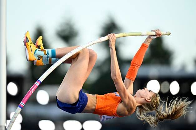European Athletics Championships Birmingham 2026 - day 2 BIRMINGHAM, ENGLAND - AUGUST 11 : Kieft Marijn (NED) in action during the pole vault qualifiers on day 2 of the Birmingham 2026 European Athletics Championships on August 11, 2026 in Birmingham, England, 11 08 2026 Birmingham ENGLAND  Copyright: xTomasxSiskx