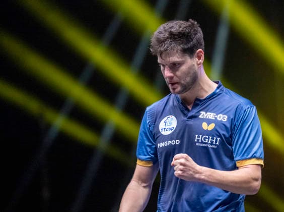 MALMÖ 2026-08-11 Dimitrij Ovtcharov of Germany celebrates after winning his match against Sweden s Truls Möregardh in the first round of the men s singles at the Europe Smash Sweden 2026 Table tennis, Tischtennis tournament at Malmö Arena in Malmö, Sweden, on August 11, 2026. MALMÖ SWEDEN x50090x *** MALMÖ, August 11, 2026 — Dimitrij Ovtcharov of Germany celebrates after winning his match against Sweden’s Truls Möregardh in the first round of the men’s singles at the Europe Smash Sweden 2026 table tennis tournament at Malmö Arena in Malmö, Sweden, on August 11, 2026 MALMÖ SWEDEN x50090x  Copyright: xJohanxNilssonx xTTx EUROPE SMASH SWEDEN 2026