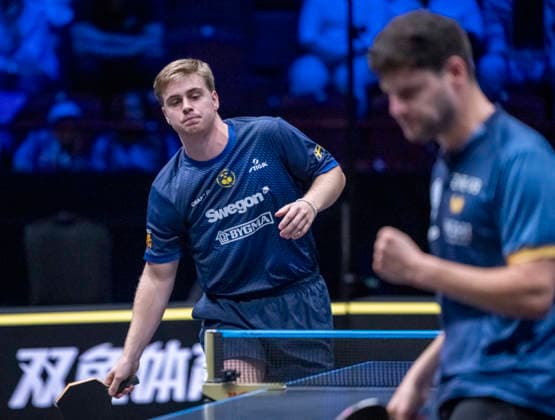 MALMÖ 2026-08-11 Sweden s Truls Möregardh in the match against Dimitrij Ovtcharov of Germany in the first round of the men s singles at the Europe Smash Sweden 2026 Table tennis, Tischtennis tournament at Malmö Arena in Malmö, Sweden, on August 11, 2026. MALMÖ SWEDEN x50090x *** MALMÖ, August 11, 2026—Sweden’s Truls Möregardh in his match against Dimitrij Ovtcharov of Germany in the first round of the men’s singles at the Europe Smash Sweden 2026 table tennis tournament at Malmö Arena in Malmö, Sweden, on August 11, 2026 MALMÖ SWEDEN x50090x  Copyright: xJohanxNilssonx xTTx EUROPE SMASH SWEDEN 2026