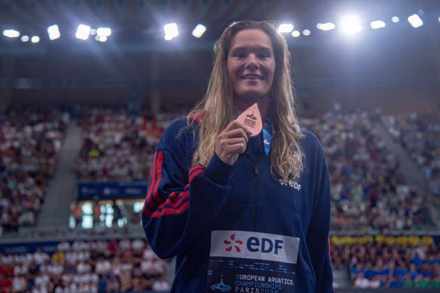NATATION : Championnat d europe de natation 2026 - PARIS - 11 08 2026 Pauline Mahieu (FRA) Saint DenisFrance  Copyright: xBaptistexAutissierx