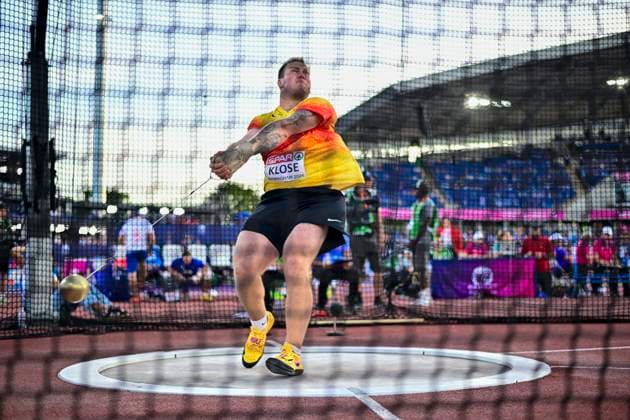 Soeren KLOSE (Germany, Eintracht Frankfurt, HAMMER THROW Men) GBR, European Athletics Championships, Athletics, 11.08.2026, GBR, European Athletics Championships, Athletics, 11.08.2026, Birmingham *** Soeren KLOSE Germany, Eintracht Frankfurt, Men s Hammer Throw GBR, European Athletics Championships, Track and Field, August 11, 2026, GBR, European Athletics Championships, Track and Field, August 11, 2026, Birmingham Copyright: xEibnerxPressefoto JanxPapenfussx EP_JPS