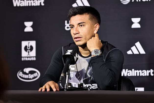 August 11, 2026, Fort Lauderdale, Florida, USA: Fernando Beltran 6 of Leon speaks with the media during a press conference, PK, Pressekonferenz ahead of the Leagues Cup Phase One match between Inter Miami CF and Leon at Inter Miami Stadium. Soccer 2026: Inter Miami FC Training And Press Conference.  - ZUMAa257 20260811_zsp_a257_037 Copyright: xChrisxArjoonx