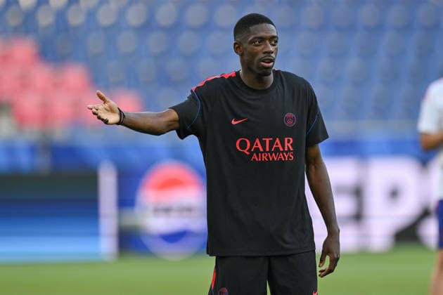 PSG hold final training session ahead of UEFA Super Cup SALZBURG, AUSTRIA - AUGUST 11: Ousmane Dembele of PSG takes part in the team s final training session under head coach Luis Enrique at Salzburg Stadium in Salzburg, Austria, ahead of the UEFA Super Cup match against Aston Villa on August 11, 2026. Harun Ozalp Anadolu Salzburg Austria. Editorial use only. Please get in touch for any other usage.  Copyright: x2026xAnadoluxHarunxOzalpx