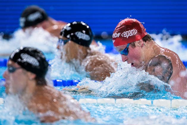 260811 Adam Ramsay-Peaty of Great Britain competes in men™s 100 meters breaststroke swimming final during day twelve of the 2026 European Aquatics Championships on August 11, 2026 in Saint-Denis. Photo: Joel Marklund BILDBYRAN kod JM JM0839 bbeng simning swimming svomming 2026 european aquatics championships em *** August 11, 2026: Adam Ramsay Peaty of Great Britain competes in the men’s 100-meter breaststroke final on day twelve of the 2026 European Aquatics Championships on August 11, 2026 in Saint Denis. Photo by Joel Marklund. BILDBYRAN code JM JM0839 bbeng swimming 2026 European Aquatics Championships EM  Copyright: JOELxMARKLUND BB260811JM215