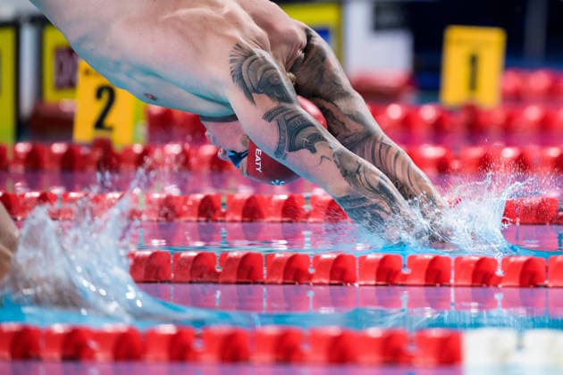 260811 Adam Ramsay-Peaty of Great Britain competes in men™s 100 meters breaststroke swimming final during day twelve of the 2026 European Aquatics Championships on August 11, 2026 in Saint-Denis. Photo: Joel Marklund BILDBYRAN kod JM JM0839 bbeng simning swimming svomming 2026 european aquatics championships em *** August 11, 2026: Adam Ramsay Peaty of Great Britain competes in the men’s 100-meter breaststroke final on day twelve of the 2026 European Aquatics Championships on August 11, 2026 in Saint Denis. Photo by Joel Marklund. BILDBYRAN code JM JM0839 bbeng swimming 2026 European Aquatics Championships EM  Copyright: JOELxMARKLUND BB260811JM223