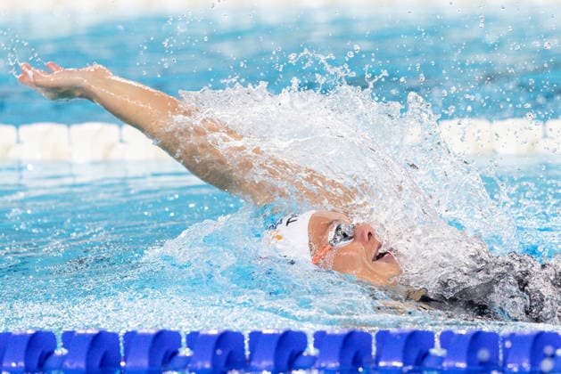 European Aquatics Championships Swimming Day 2 Pauline Mahieu during European Aquatics Championships Swimming Day 2 in Paris, France, on August 11, 2026 Paris France  Copyright: xFotoxOlimpikx originalFilename:jastrzebowski-european260811_nprrY.jpg