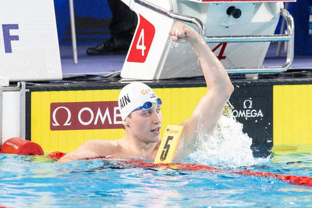 European Aquatics Championships Swimming Day 2 Egor Kornev during European Aquatics Championships Swimming Day 2 in Paris, France, on August 11, 2026 Paris France  Copyright: xFotoxOlimpikx originalFilename:jastrzebowski-european260811_nptIB.jpg