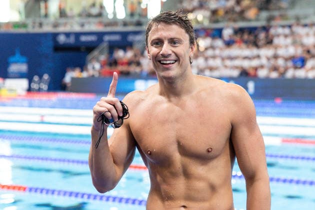 European Aquatics Championships Swimming Day 2 Nicolo Martinenghi during European Aquatics Championships Swimming Day 2 in Paris, France, on August 11, 2026 Paris France  Copyright: xFotoxOlimpikx originalFilename:jastrzebowski-european260811_npLsw.jpg