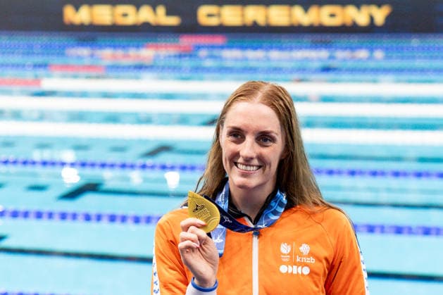 European Aquatics Championships Swimming Day 2 Marrit Steenbergen during European Aquatics Championships Swimming Day 2 in Paris, France, on August 11, 2026 Paris France  Copyright: xFotoxOlimpikx originalFilename:jastrzebowski-european260811_npmIc.jpg