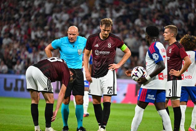 Football : Olympique Lyonnais v Sparta Praha- Qualifying champions league 11 08 2026 Referee Szymon MARCINISKduring the second leg, 3rd qualifying round match of the Football Champions League between Olympiquer Lyonnais and Sparta Praha ,Czech Republic at Groupama Stadium Decines Charpieu Lyon on August 11, 2026, , France LYONFrance  Copyright: xMouradxAllilix