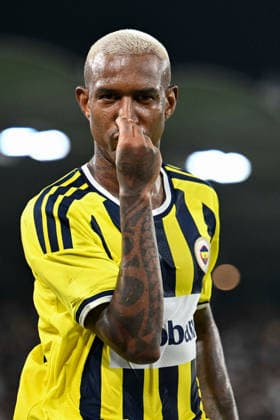 SOCCER - UEFA CL, Sturm vs Fenerbahce GRAZ,AUSTRIA,11.AUG.26 - SOCCER - UEFA Champions League, qualification, SK Sturm Graz vs Fenerbahce Istanbul. Image shows the rejoicing of Talisca (Fenerbahce). Keywords: goal.  GEPAxpictures xAvnixRetkoceri