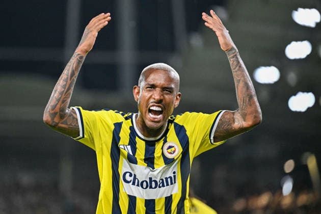 SOCCER - UEFA CL, Sturm vs Fenerbahce GRAZ,AUSTRIA,11.AUG.26 - SOCCER - UEFA Champions League, qualification, SK Sturm Graz vs Fenerbahce Istanbul. Image shows the rejoicing of Talisca (Fenerbahce). Keywords: goal.  GEPAxpictures xAvnixRetkoceri