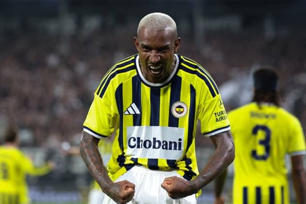 11 August 2026 - SOCCER - 2026 27 UEFA CHAMPIONS LEAGUE, Third Qualifying Round, 2nd Leg SK Sturm Graz vs Fenerbahce SK Talisca (Fenerbahce) celebrates his team s first goal Graz Stadion Graz Liebenau Styria Austria Copyright: xYigitxOermex xPsxImagesxYigitxOermex xPsxImagesx