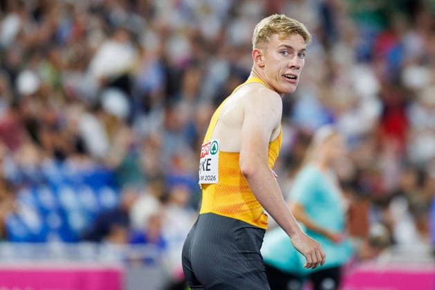 BIRMINGHAM, GREAT BRITAIN - AUGUST 11, 2026 : Thorben FINKE (GER Germany) after the 400m semi-final during the European Athletics Championships at Alexander Stadium on August 11, 2026 in Birmingham, Great Britain. Great Britain Copyright: xAxelxKohringx