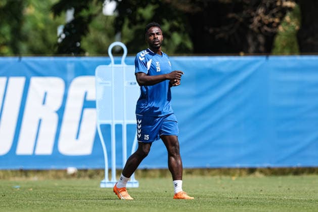 Daniel Heber (1. FC Magdeburg,15) - 2. Fußball Bundesliga Saison 2026-2027 1. FC Magdeburg Training an der Avnet Arena in Magdeburg - Fußball,Mann,Männer,Deutschland,11.08.2026 *** Daniel Heber, 1. FC Magdeburg, 15 2, Bundesliga Season 2026–2027, 1. FC Magdeburg training at the Avnet Arena in Magdeburg, soccer, man, men, Germany, August 11, 2026