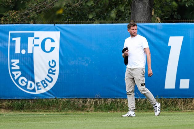 Sportdirektor Peer Jaekel (1. FC Magdeburg) - 2. Fußball Bundesliga Saison 2026-2027 1. FC Magdeburg Training an der Avnet Arena in Magdeburg - Fußball,Mann,Männer,Deutschland,11.08.2026 *** Sports Director Peer Jaekel, 1. FC Magdeburg, 2. Bundesliga, 2026–2027 Season, 1. FC Magdeburg training at the Avnet Arena in Magdeburg, soccer, man, men, Germany, August 11, 2026