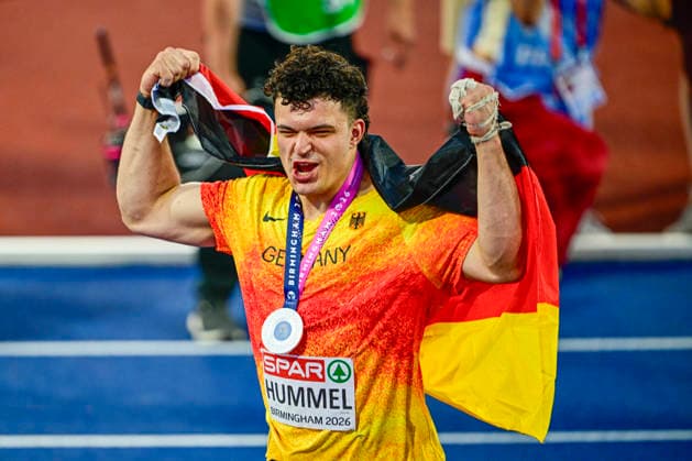 Merlin HUMMEL (Germany, Eintracht Frankfurt, HAMMER THROW Men) GBR, European Athletics Championships, Athletics, 11.08.2026, GBR, European Athletics Championships, Athletics, 11.08.2026, Birmingham *** Merlin HUMMEL Germany, Eintracht Frankfurt, Men s Hammer Throw GBR, European Athletics Championships, Track and Field, August 11, 2026, GBR, European Athletics Championships, Track and Field, August 11, 2026, Birmingham Copyright: xEibnerxPressefoto JanxPapenfussx EP_JPS