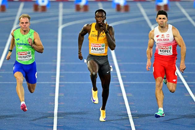 Owen ANSAH (Germany, Hamburger SV, 100m Men) GBR, European Athletics Championships Birminghm, 11.08.2026, Jan Papenfuss GBR, European Athletics Championships Birminghm, 11.08.2026, Birmingham *** Owen ANSAH Germany, Hamburger SV, Men s 100m GBR, European Athletics Championships Birmingham, August 11, 2026, Jan Papenfuss GBR, European Athletics Championships Birmingham, August 11, 2026, Birmingham Copyright: xx