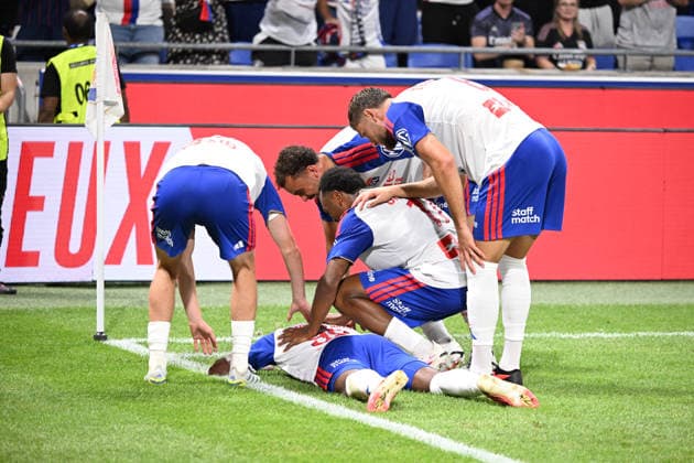 Football : Olympique Lyonnais v Sparta Praha- Qualifying champions league 11 08 2026 Ainsley MAITLAND NILES scoring goal of Lyon scoring goal during the second leg, 3rd qualifying round match of the Football Champions League between Olympiquer Lyonnais and Sparta Praha ,Czech Republic at Groupama Stadium Decines Charpieu Lyon on August 11, 2026, , France LYONFrance  Copyright: xMouradxAllilix