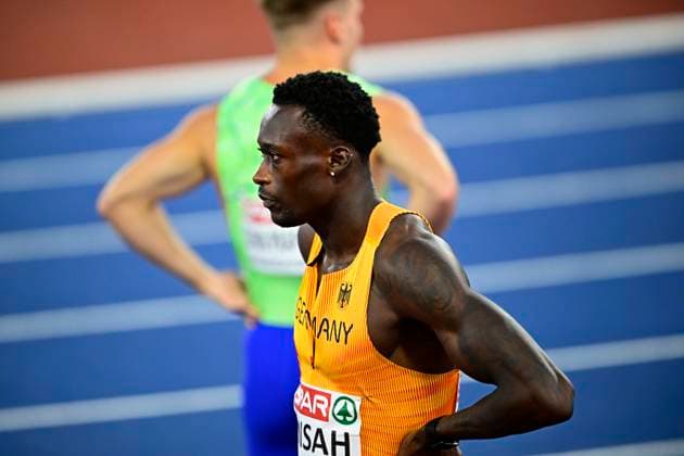 Owen ANSAH (Germany, Hamburger SV, 100m Men) GBR, European Athletics Championships Birminghm, 11.08.2026, Jan Papenfuss GBR, European Athletics Championships Birminghm, 11.08.2026, Birmingham *** Owen ANSAH Germany, Hamburger SV, Men s 100m GBR, European Athletics Championships Birmingham, August 11, 2026, Jan Papenfuss GBR, European Athletics Championships Birmingham, August 11, 2026, Birmingham Copyright: xx