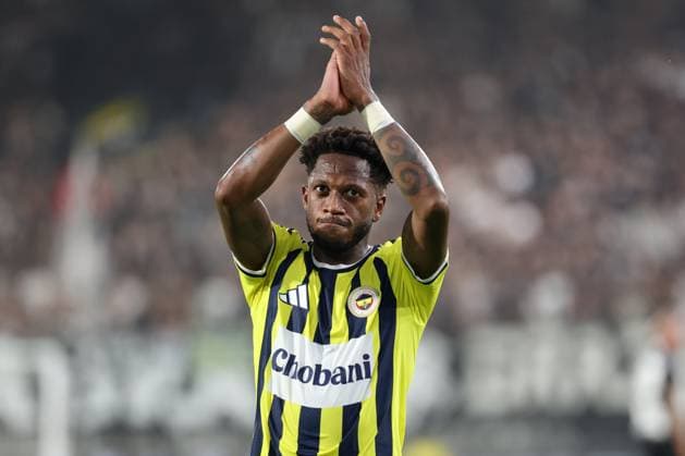 11 August 2026 - SOCCER - 2026 27 UEFA CHAMPIONS LEAGUE, Third Qualifying Round, 2nd Leg SK Sturm Graz vs Fenerbahce SK Fred (Fenerbahce) celebrates victory after the match Graz Stadion Graz Liebenau Styria Austria Copyright: xYigitxOermex xPsxImagesxYigitxOermex xPsxImagesx
