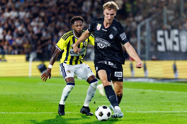 GRAZ, AUSTRIA - 11 AUGUST 2026: Image shows Fred (Fenerbahce, 7) during UEFA Champions League 2026 27 Third Qualifying Round, Second Leg: SK Sturm Graz vs Fenerbahce SK at Stadion Graz Liebenau on 11 08 2026 in Graz, Austria. Austria Copyright: xFröhlichxPascalx